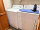 Full-size washer and dryer available for extended stays