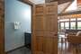 This is the half bathroom on the main level! It is conveniently located next to the main entrance of the home.
