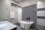 Look at the soaker tub and the walk-through shower!!