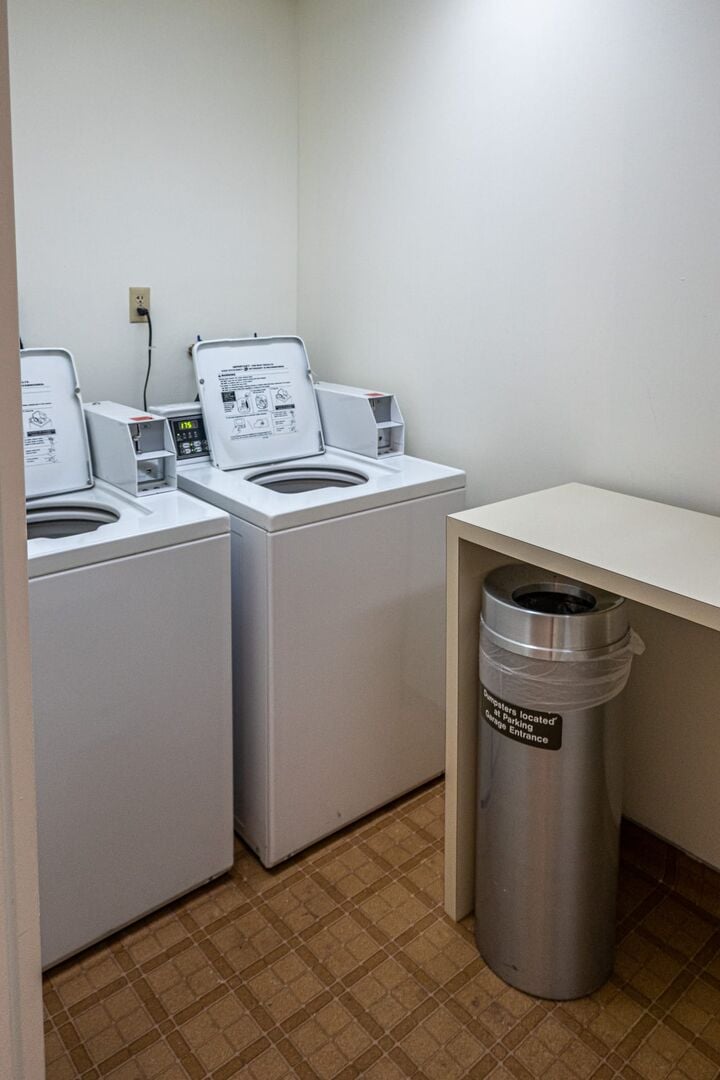 Coin-operated community washer and dryers