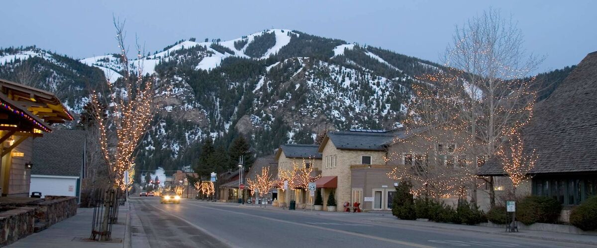 Short bike ride, drive or free shuttle ride from downtown Ketchum