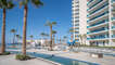 The lazy river winds its way through the Resort.