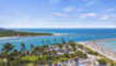 The inn is located on AIA just south of the Jetty Park and Fort Pierce Inlet.