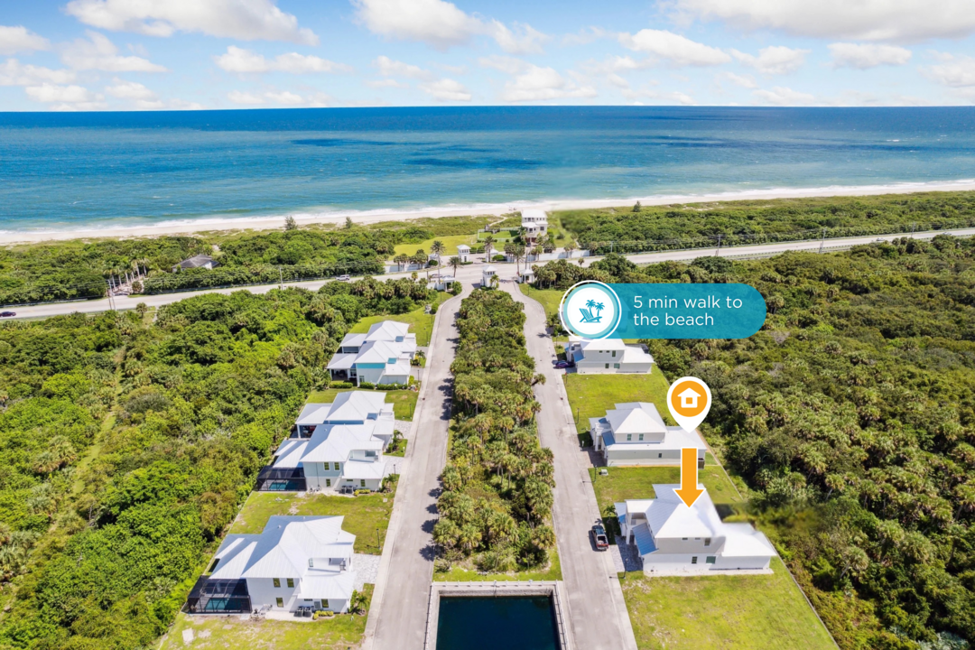 The Atlantic Ocean awaits! Use the community beach boardwalk to access the beach