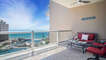 The seas, and the views from th balcony.