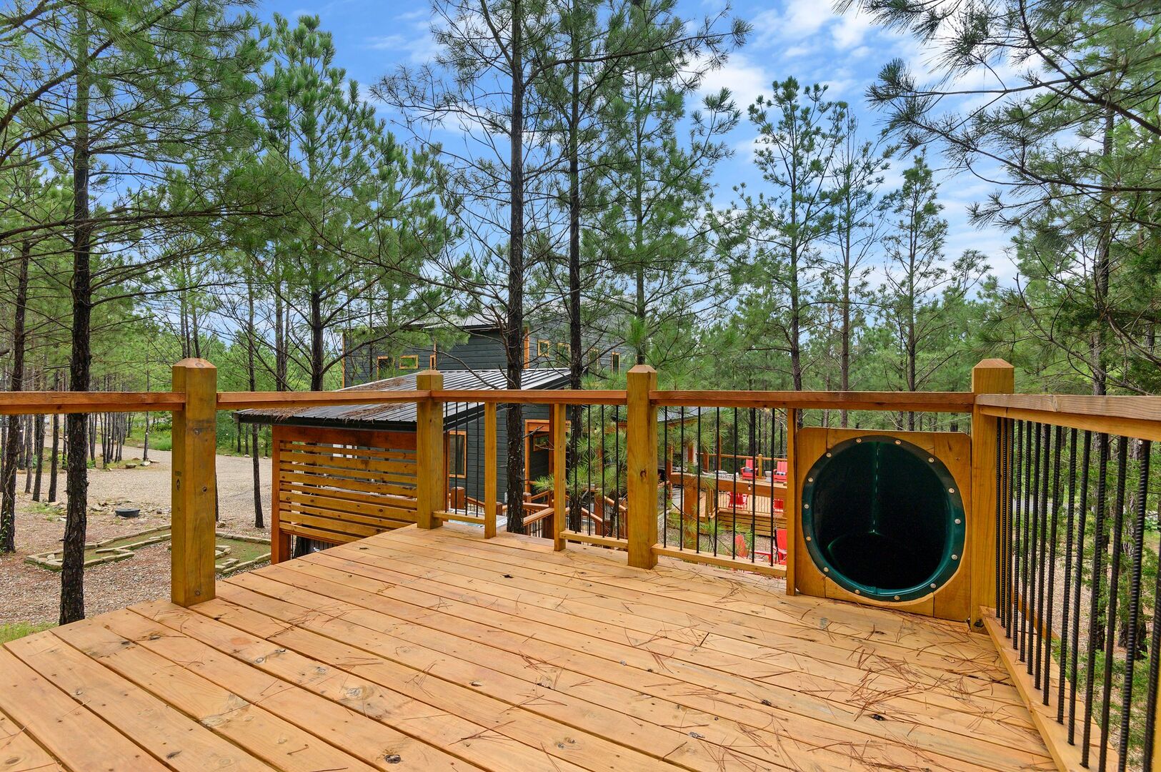 Don't forget about the fun slide!