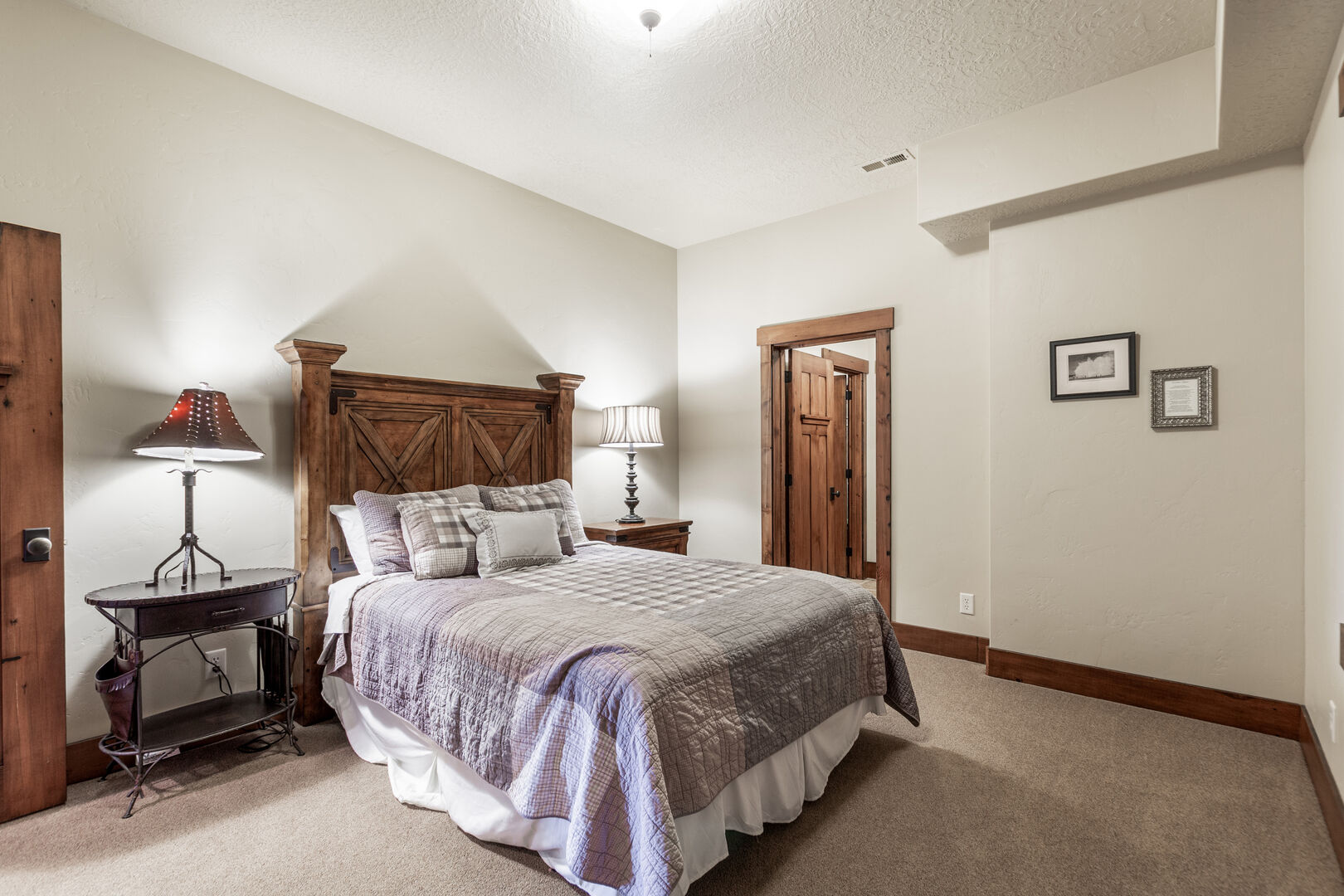 Bedroom Five / Downstairs / Queen Bed