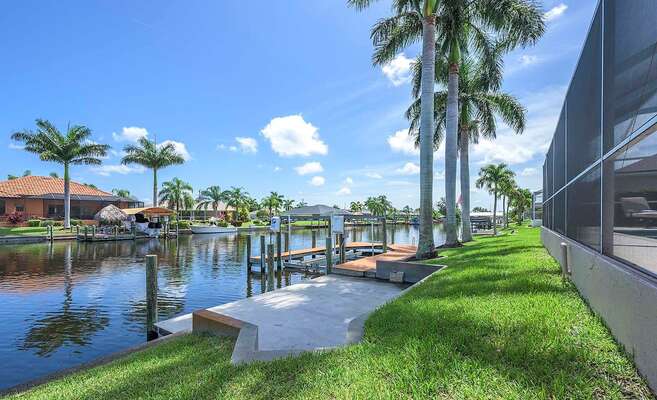 Dock Area Great for Fishing