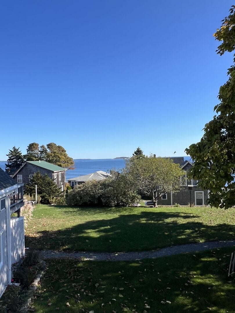 Balcony view.