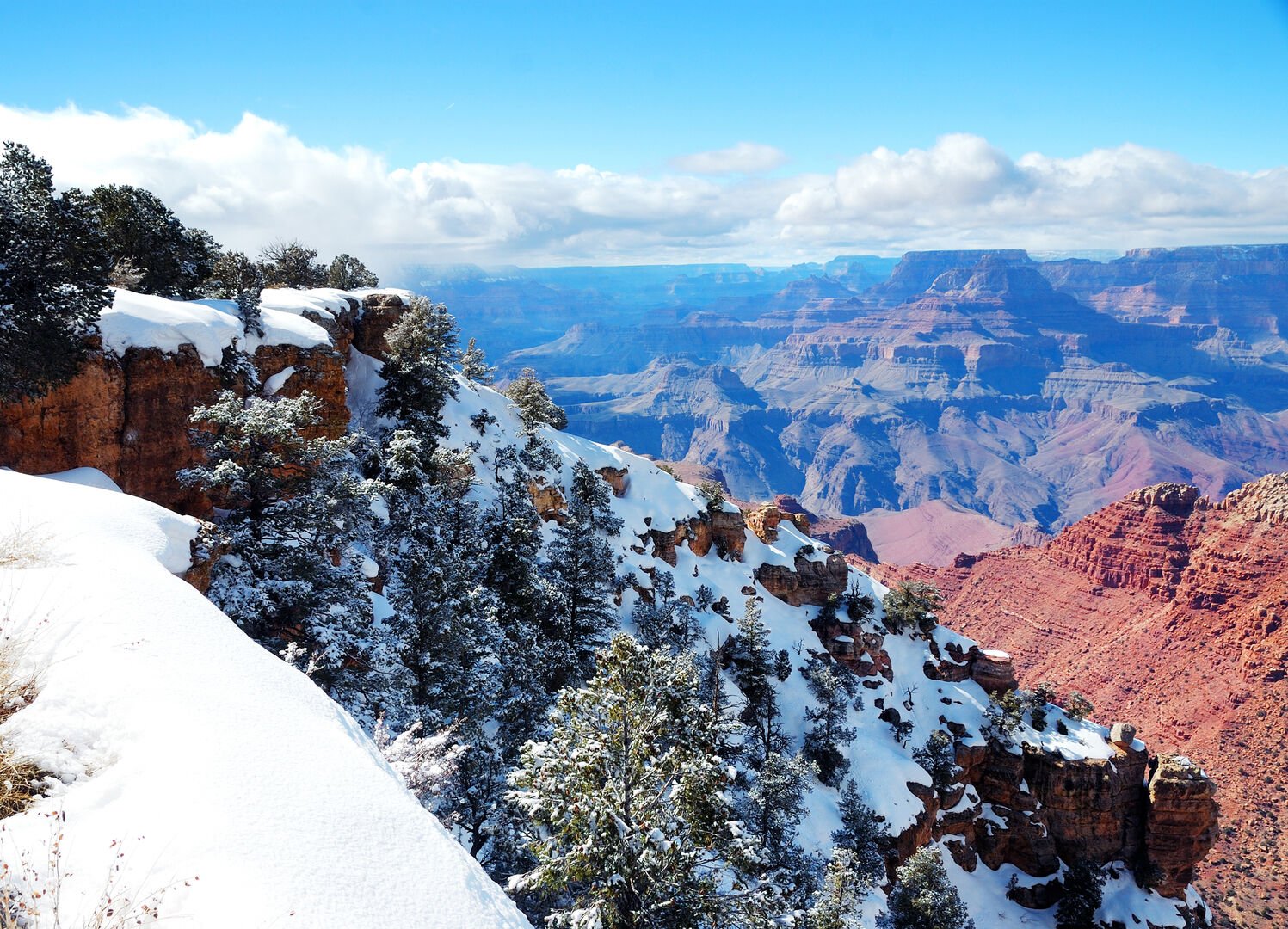 Grand Canyon National Park in Winter