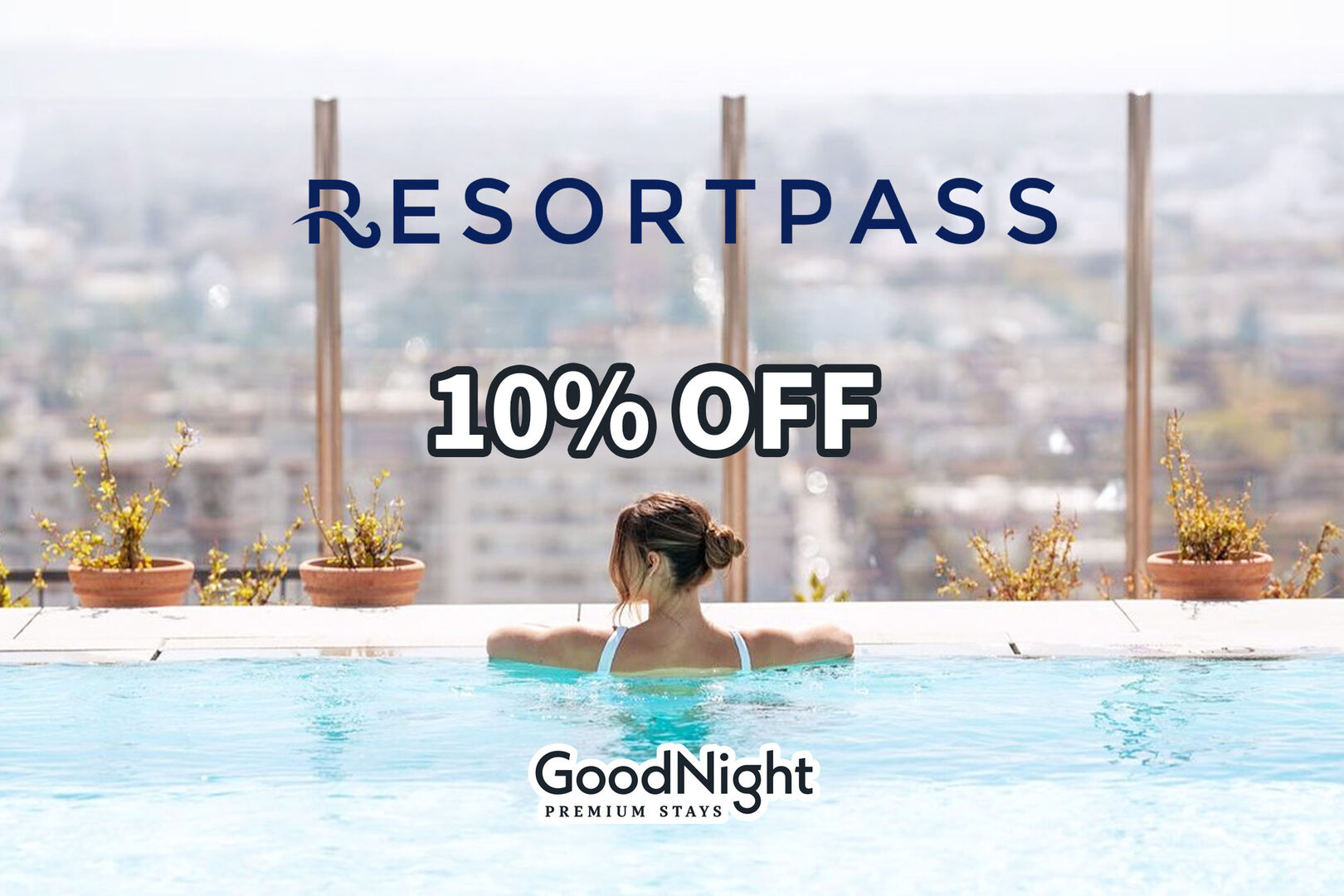 10% off with our exclusive partner Resort Pass to any local hotel in the area! Inquire at booking for discount code!