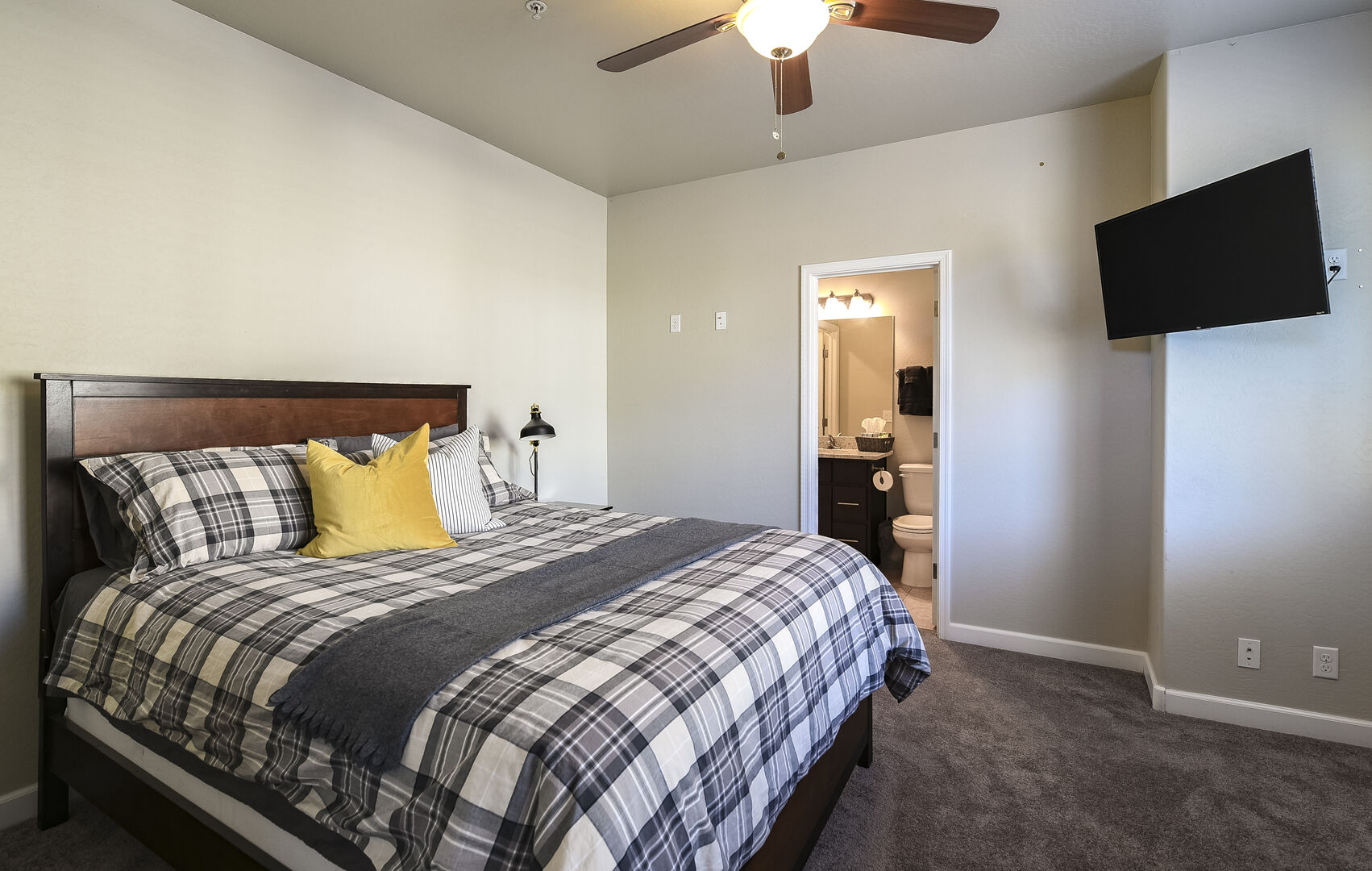 Escape to one of four comfortable bedrooms across three levels.