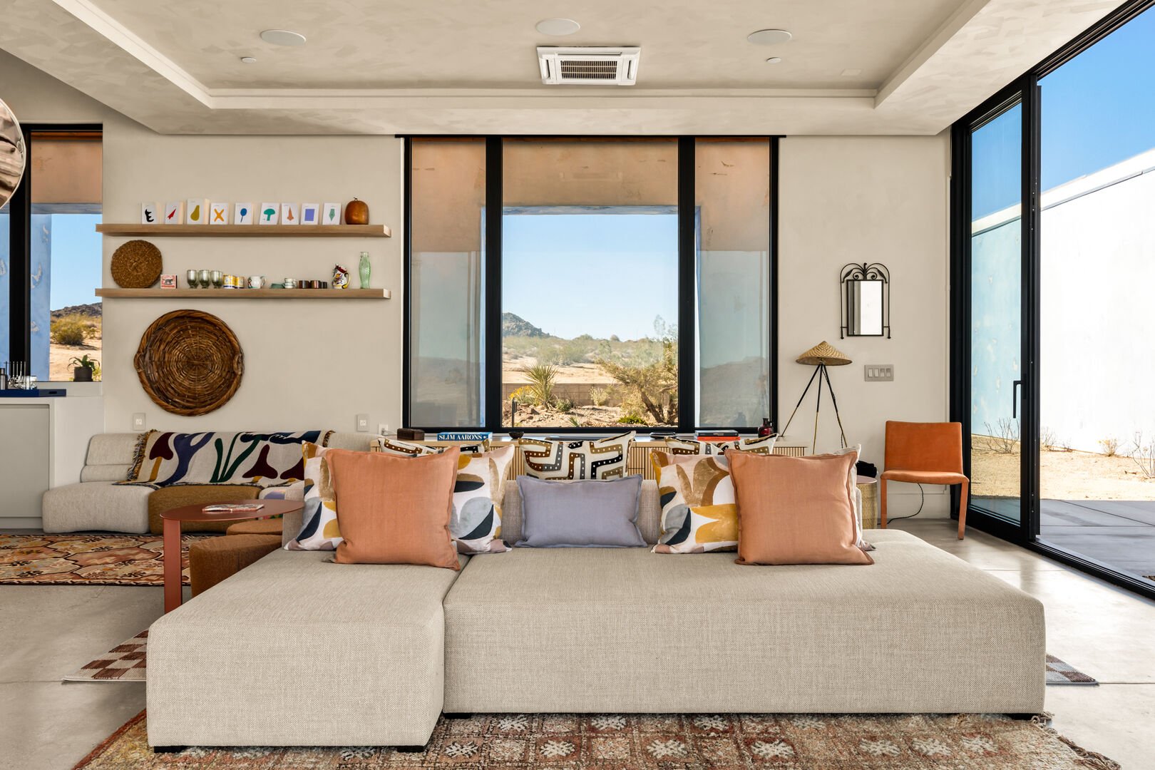 The living room features 3 separate seating areas