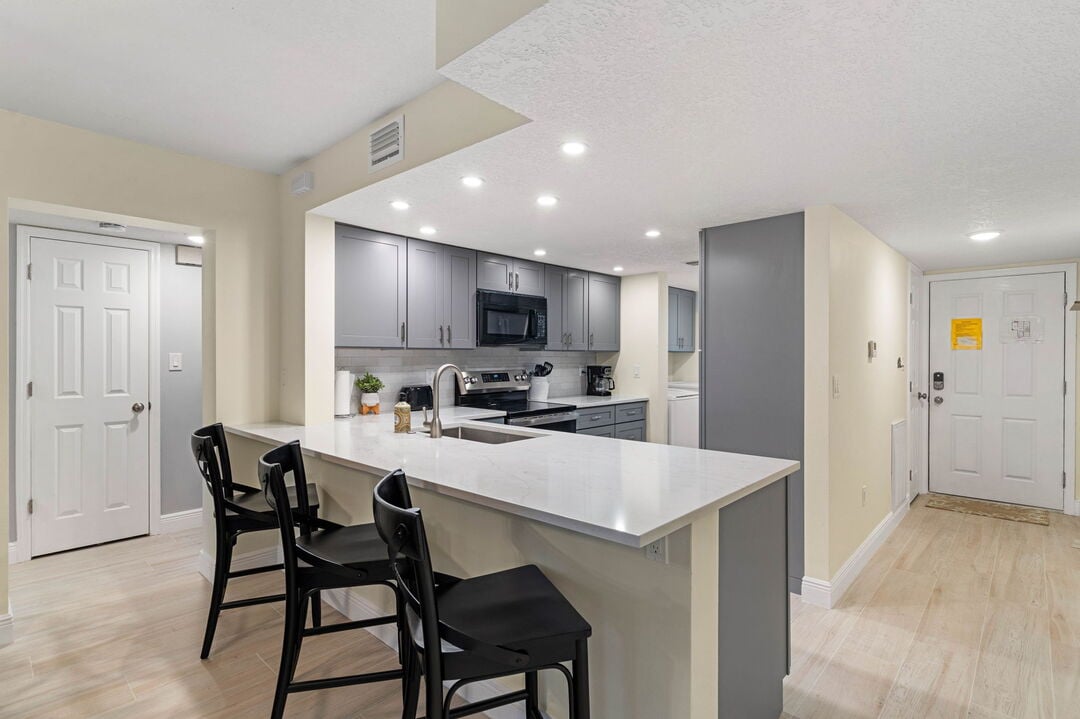 Kitchen counter view