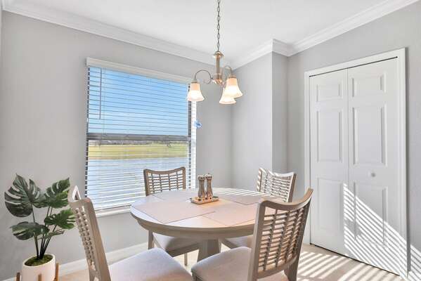 Dining Table With A Water View