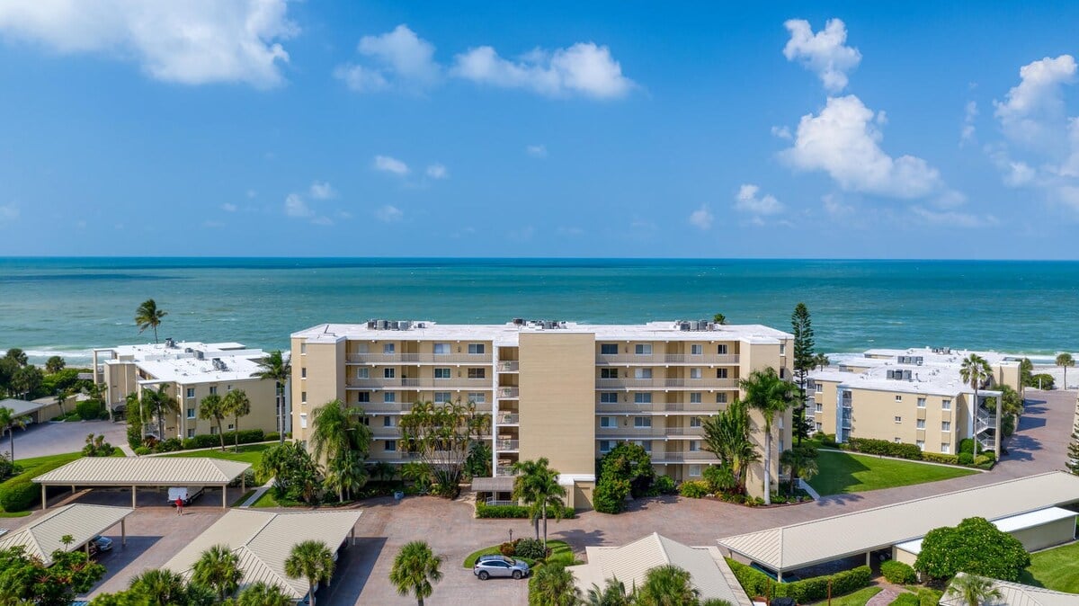Aerial Of Condo Building