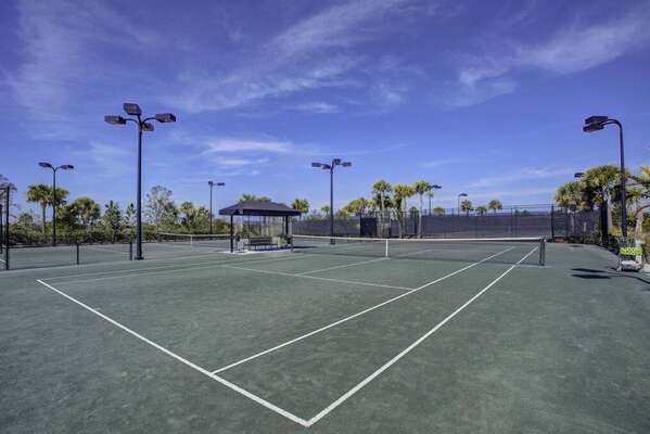 Har Tru Tennis Court