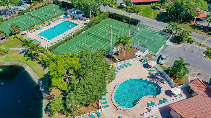 Aerial Of The Amenities