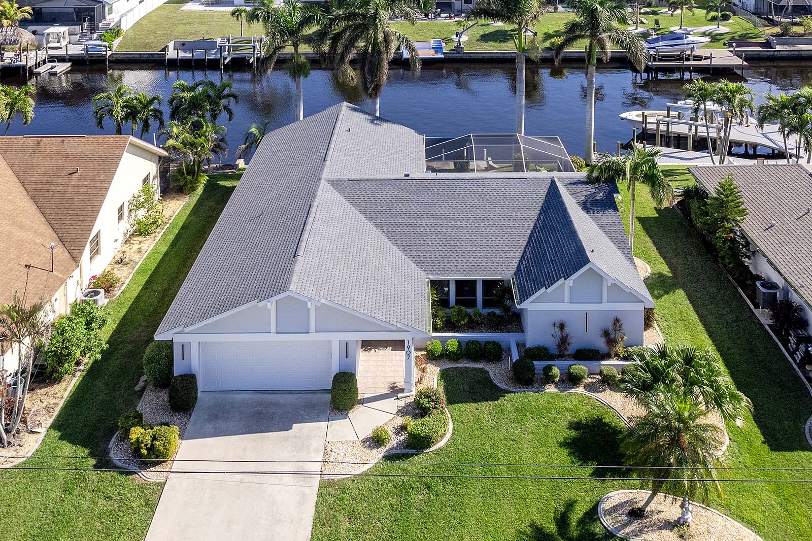 Aerial View of Pearl Villa