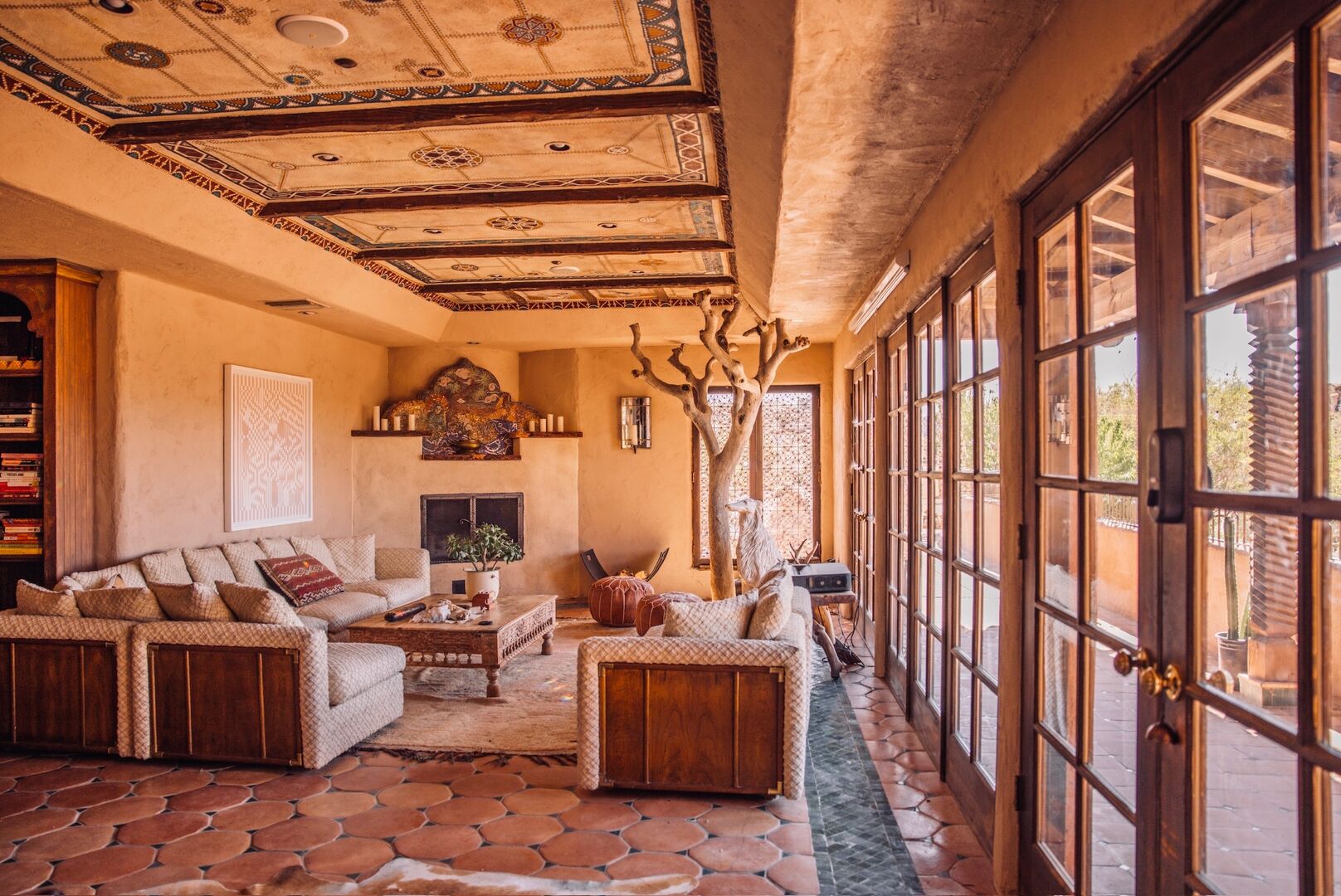 Enter into the Moroccan oasis.