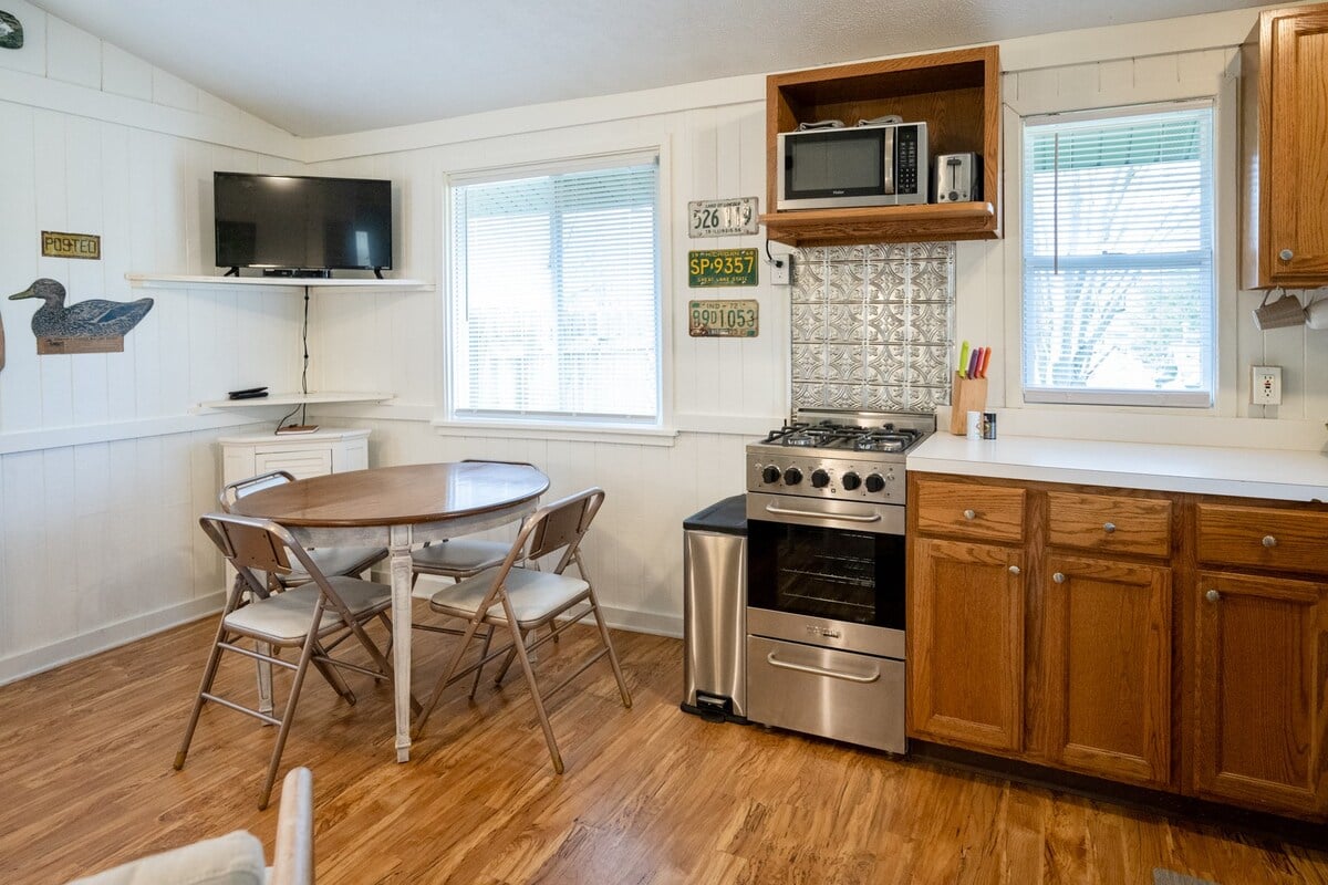 Fully equipped kitchen