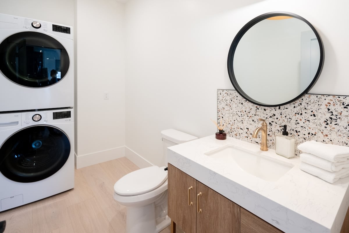 Half Bath off the Kitchen