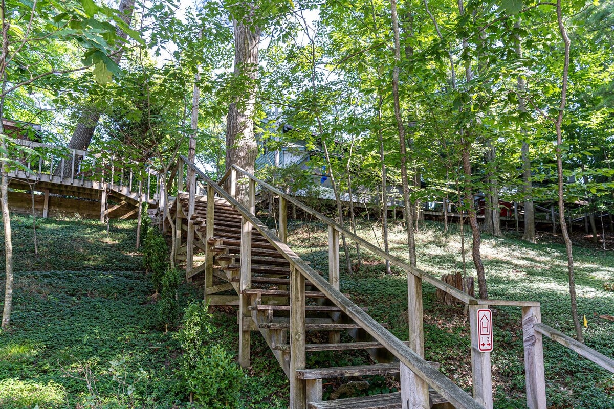 Stairs to Duneside