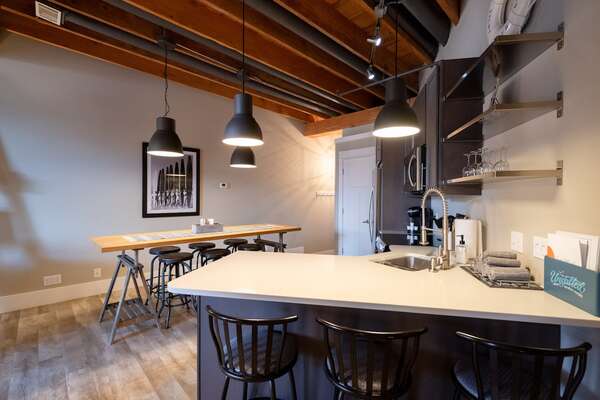 Fully Stocked Kitchen