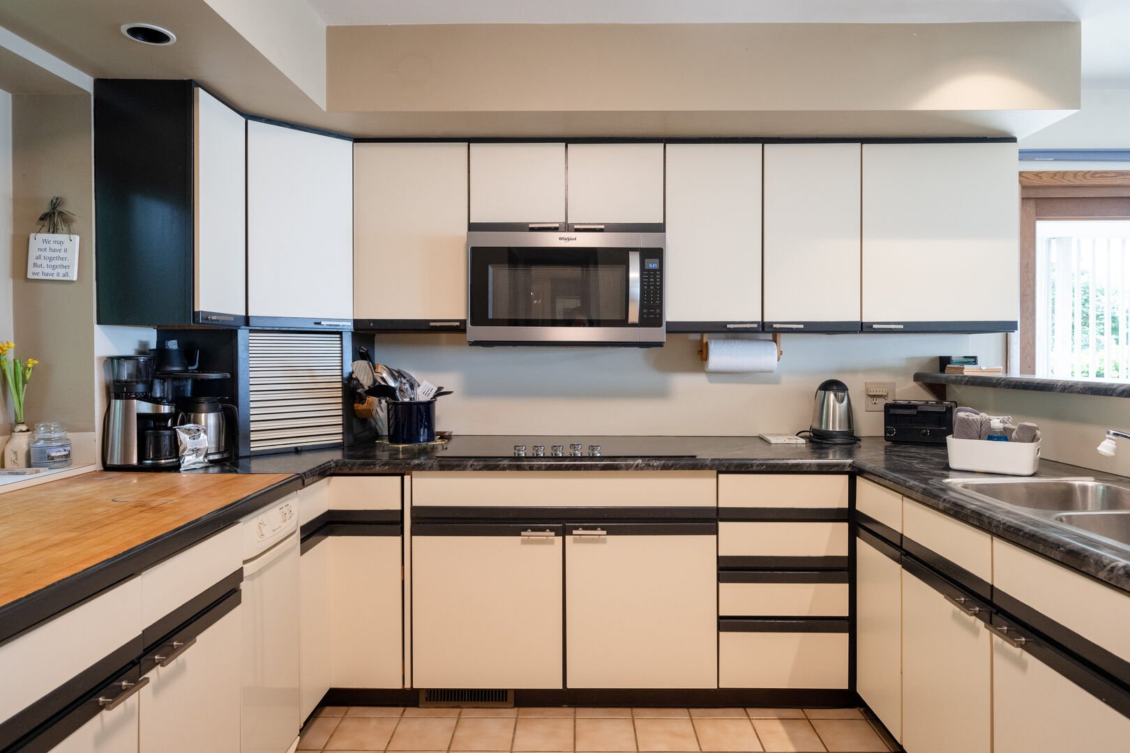 Fully Stocked Kitchen
