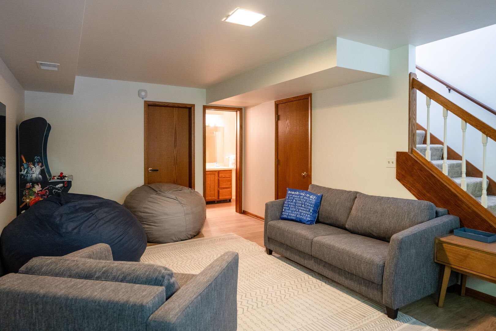 Lower Level Living Space