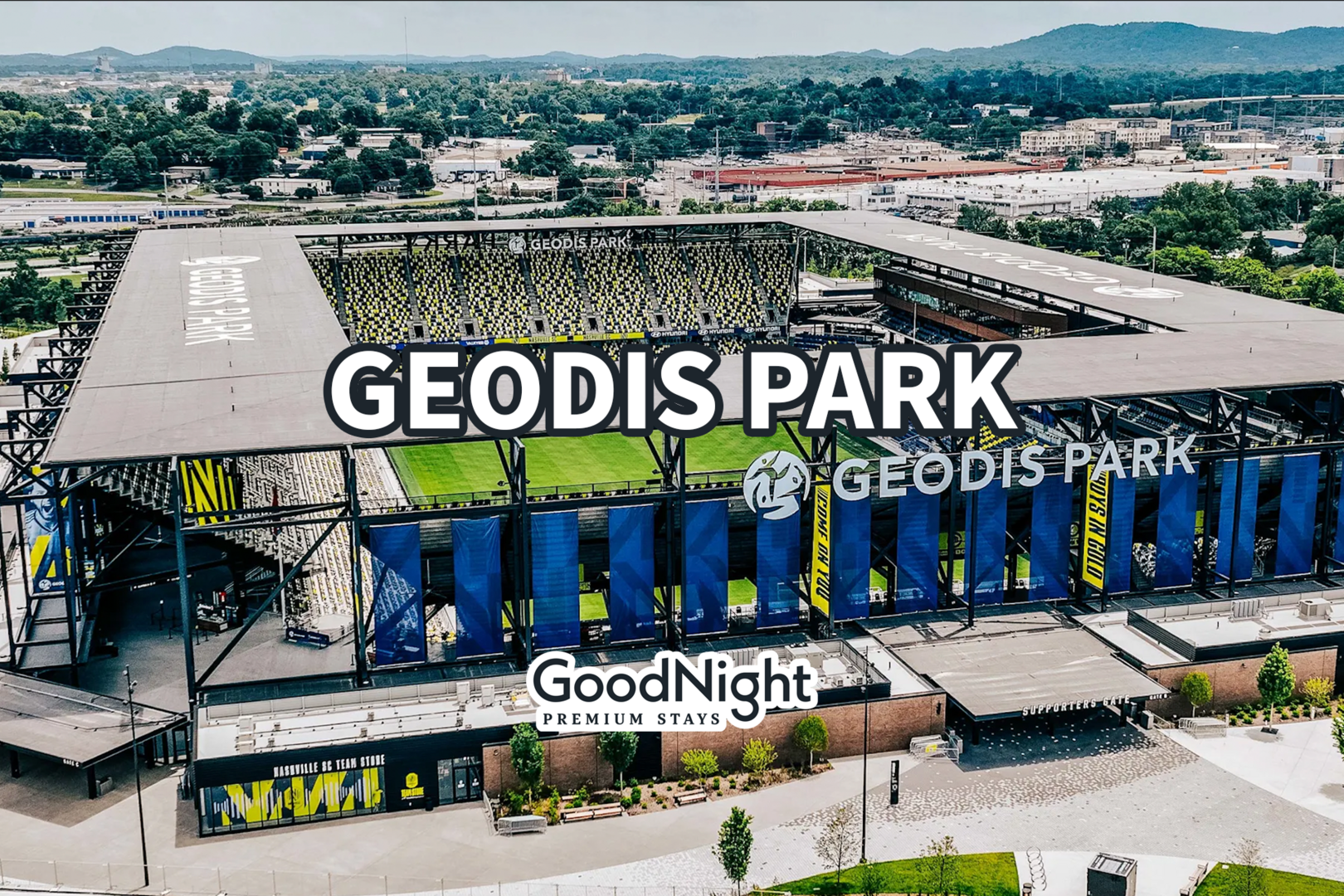 14 mins: Geodis Park - Hosting World Cup 2025