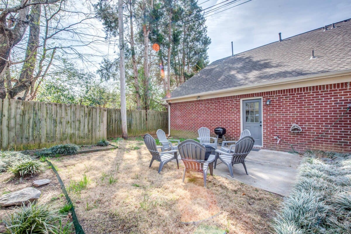 Great outside space