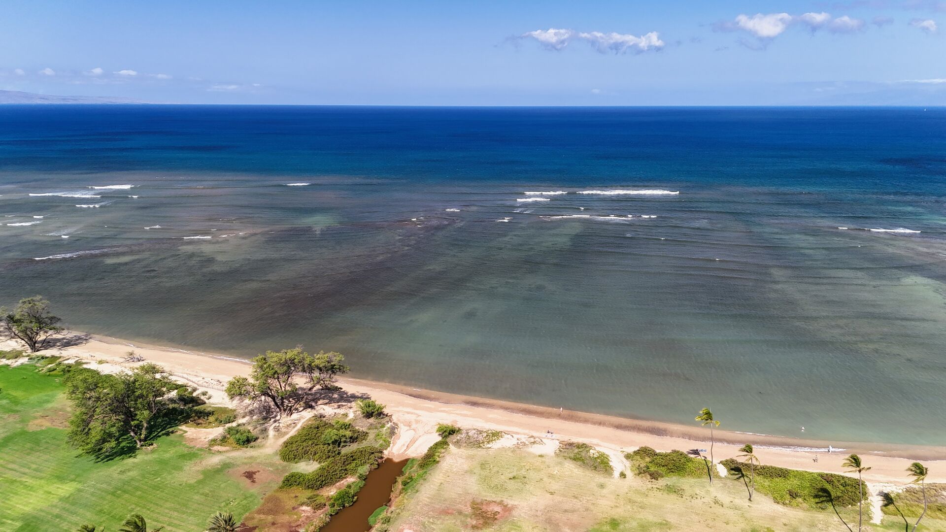 Walk-able beach.