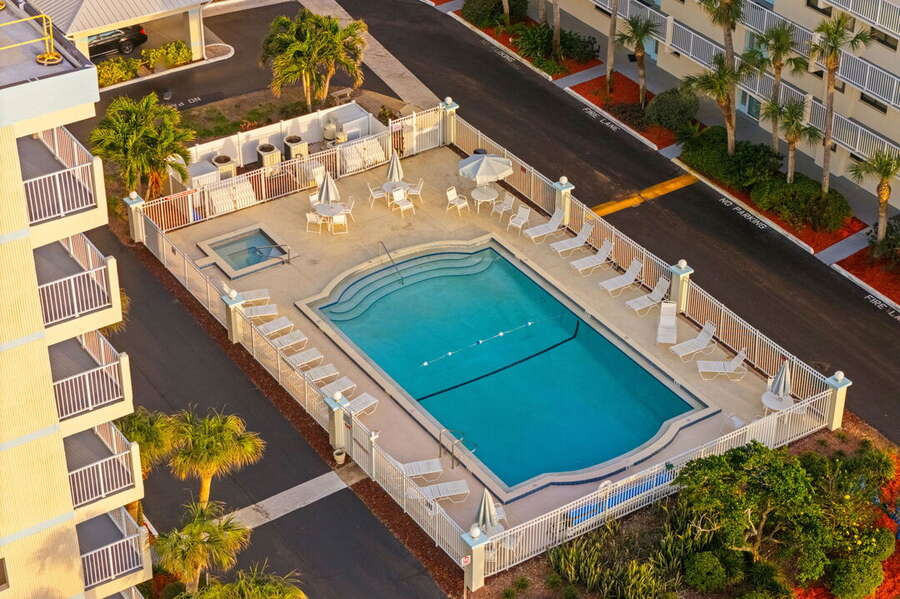 Soak and lounge to this Sandcastles Pool