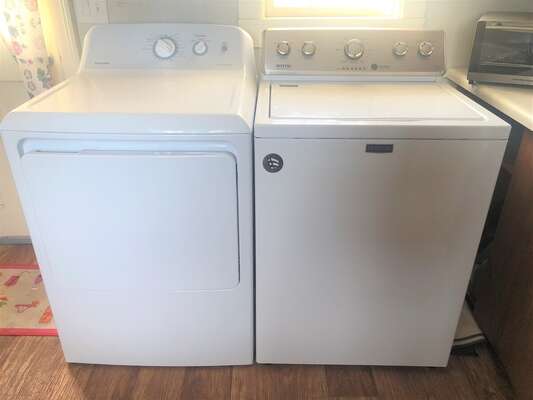 Full Size Washer and Dryer