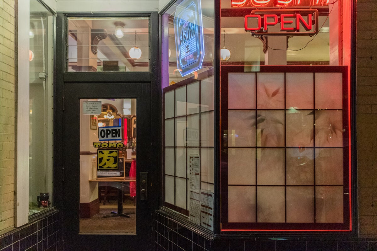 Tomo Sushi on the Arcata Plaza, just a 10 minute walk from the apartment!