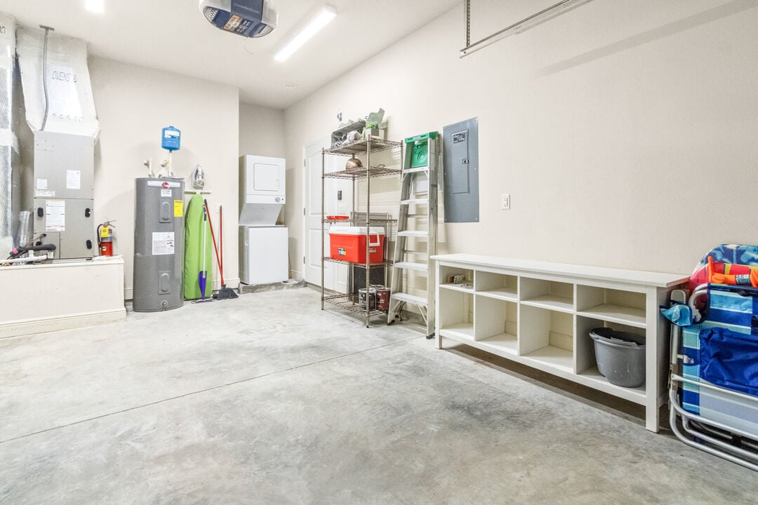Garage area