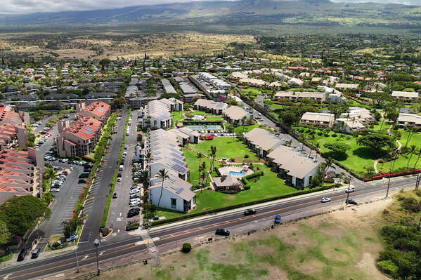 Aerial view.